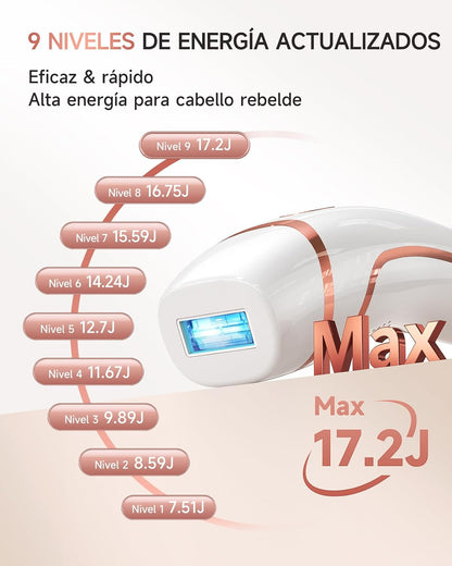 Depiladora láser IPL 3 en 1
